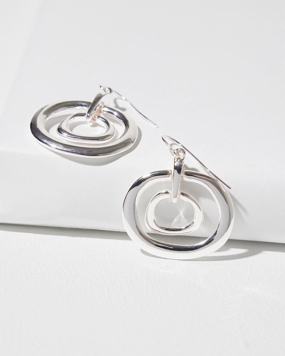 Chico's | Eccentric Earrings Silver