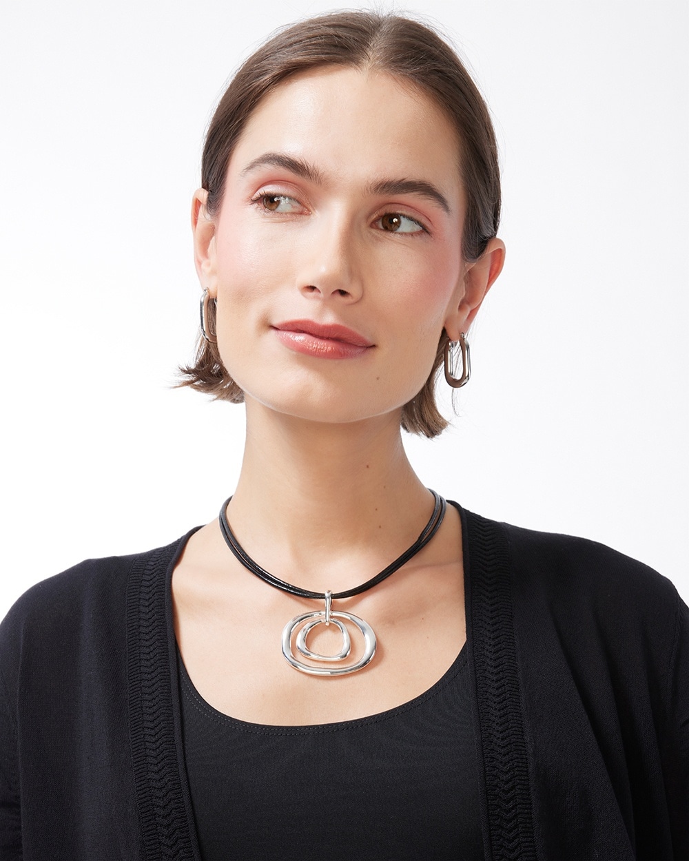 Chico's Necklaces | Eccentric Necklace Silver