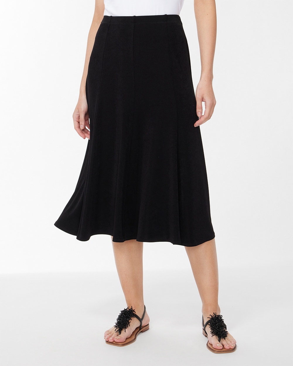 Chico's Dresses & Skirts | Travelers Classic Jordana Skirt Black