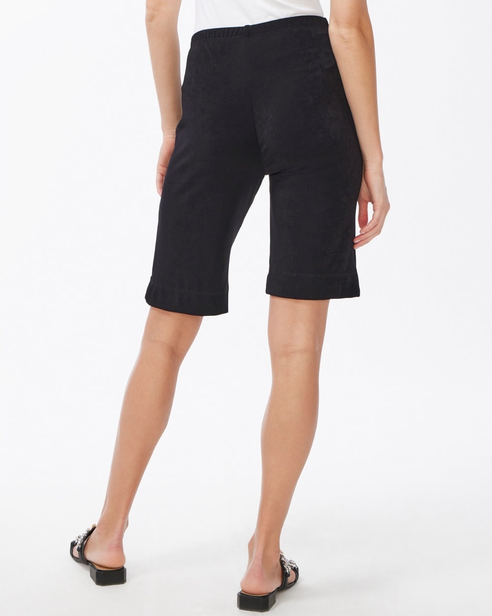 Chico's Pants | Travelers Classic Bermuda Lake Shorts Black