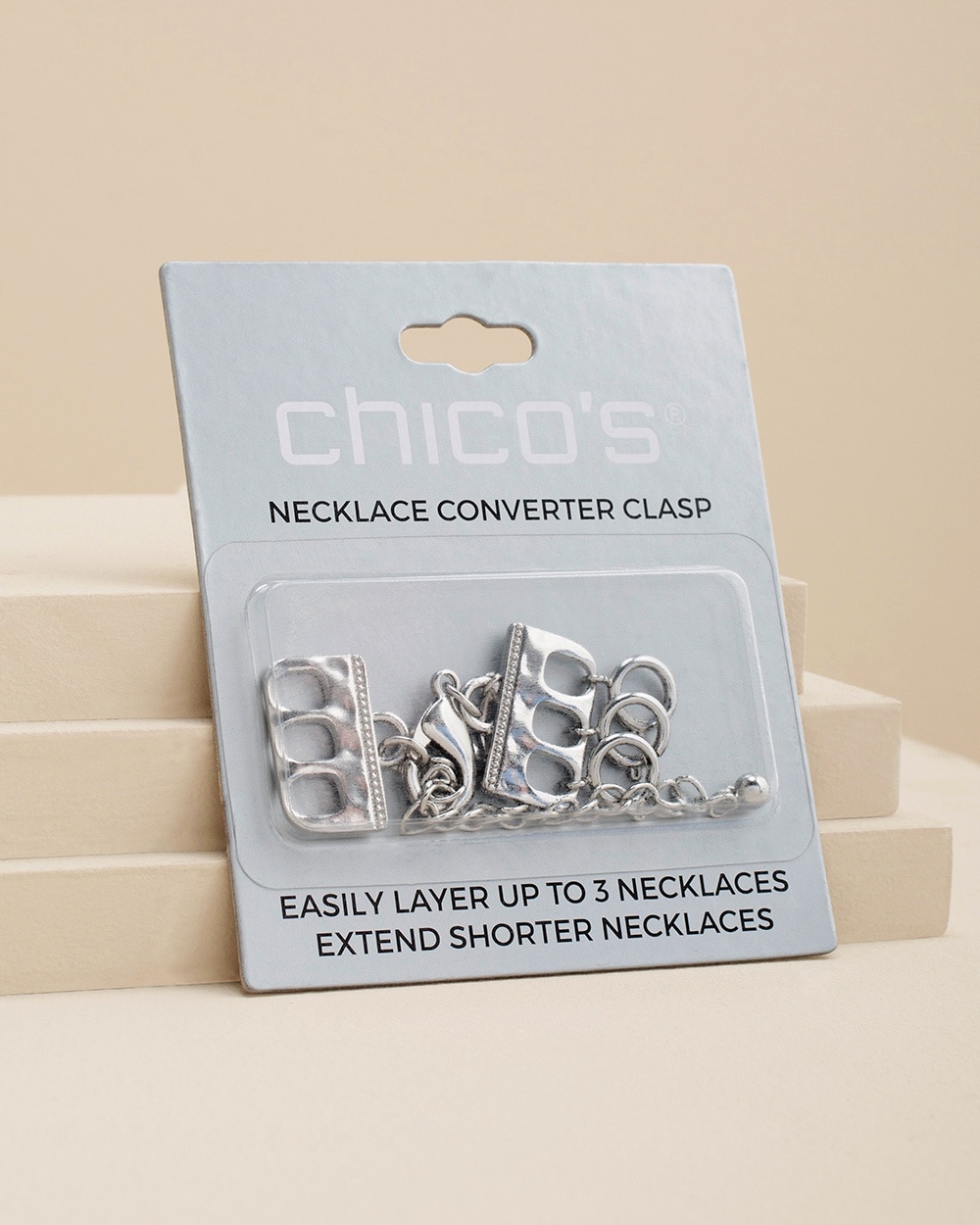 Chico's Necklaces | tone Necklace Converter Silver