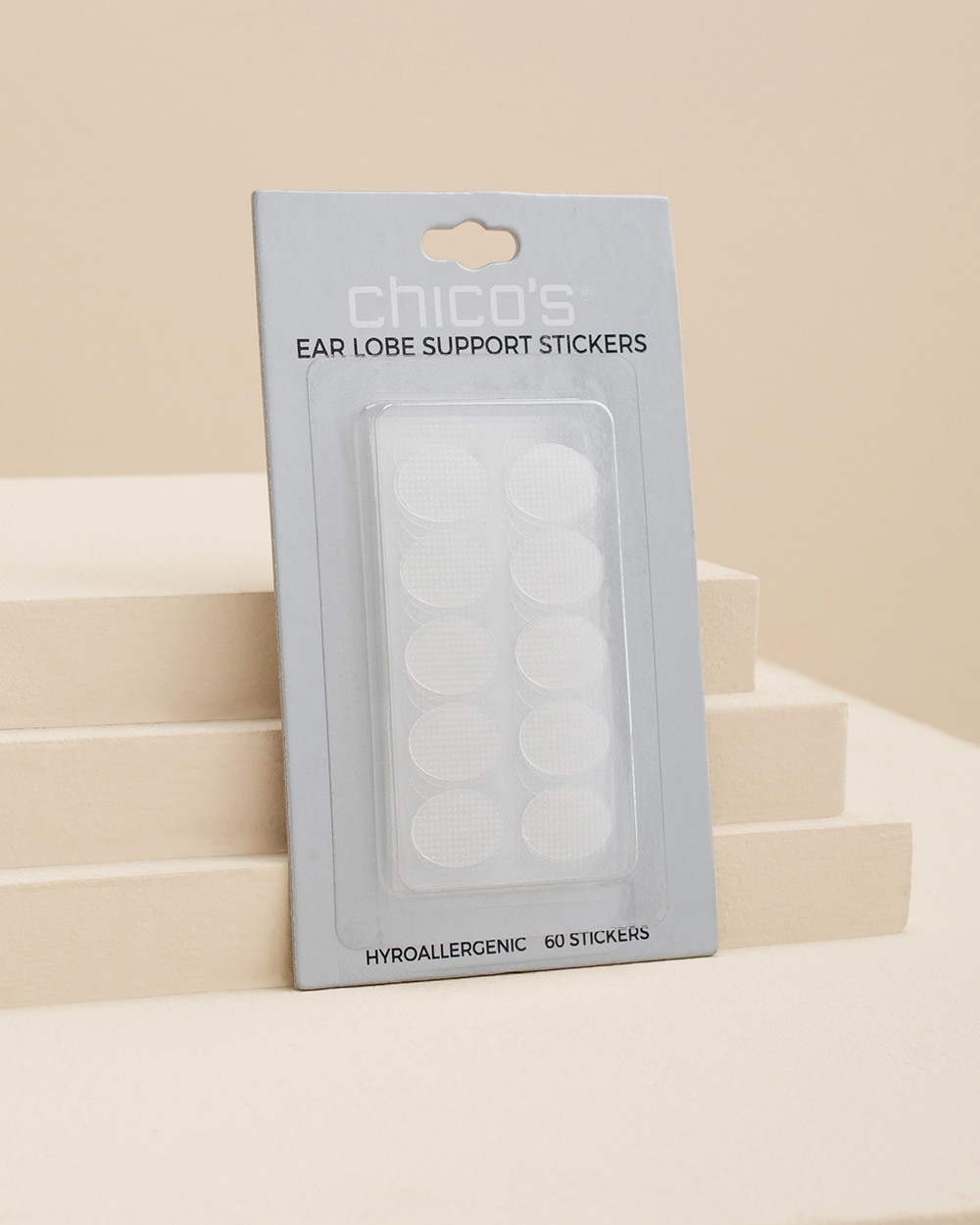 Chico's | Ear Lobe Support Stickers White