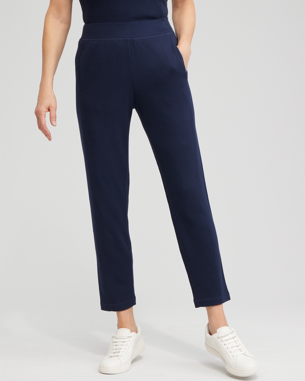 Chico's Pants | Zenergy® Waffle Knit Pants Classic Navy