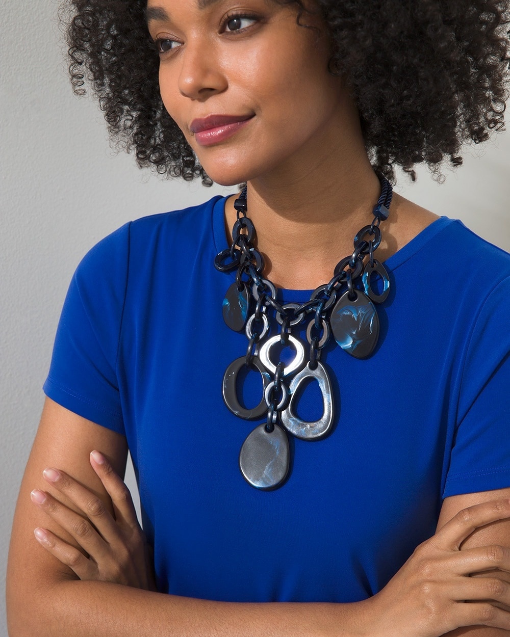 Chico's | Bib Necklace Blue