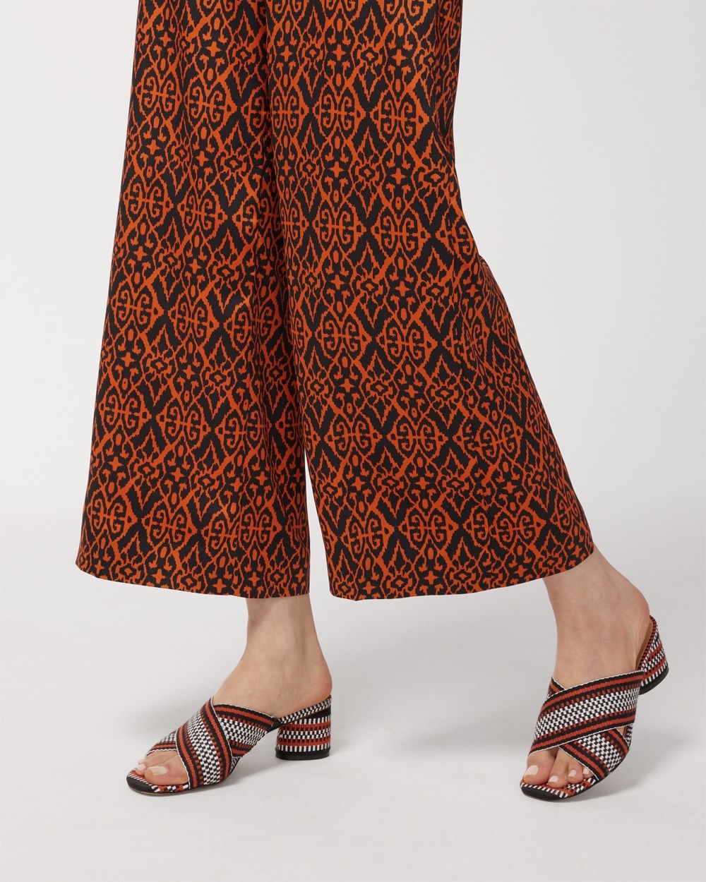 Chico's Ponchos & Ruanas | Crisscross Sandals Burnished Clay