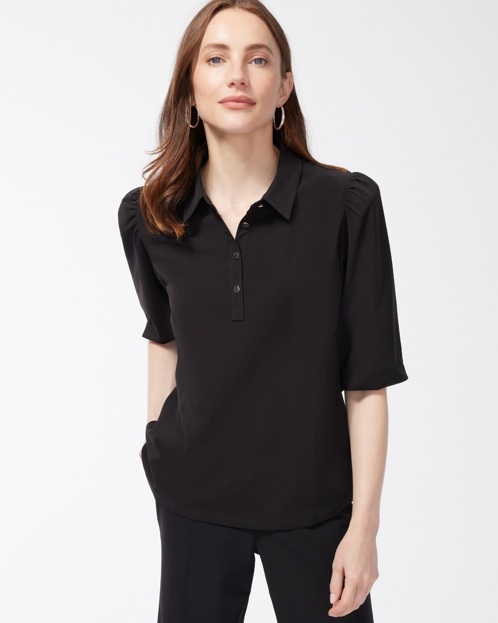 Chico's Activewear | Zenergy UPF Neema Top Black