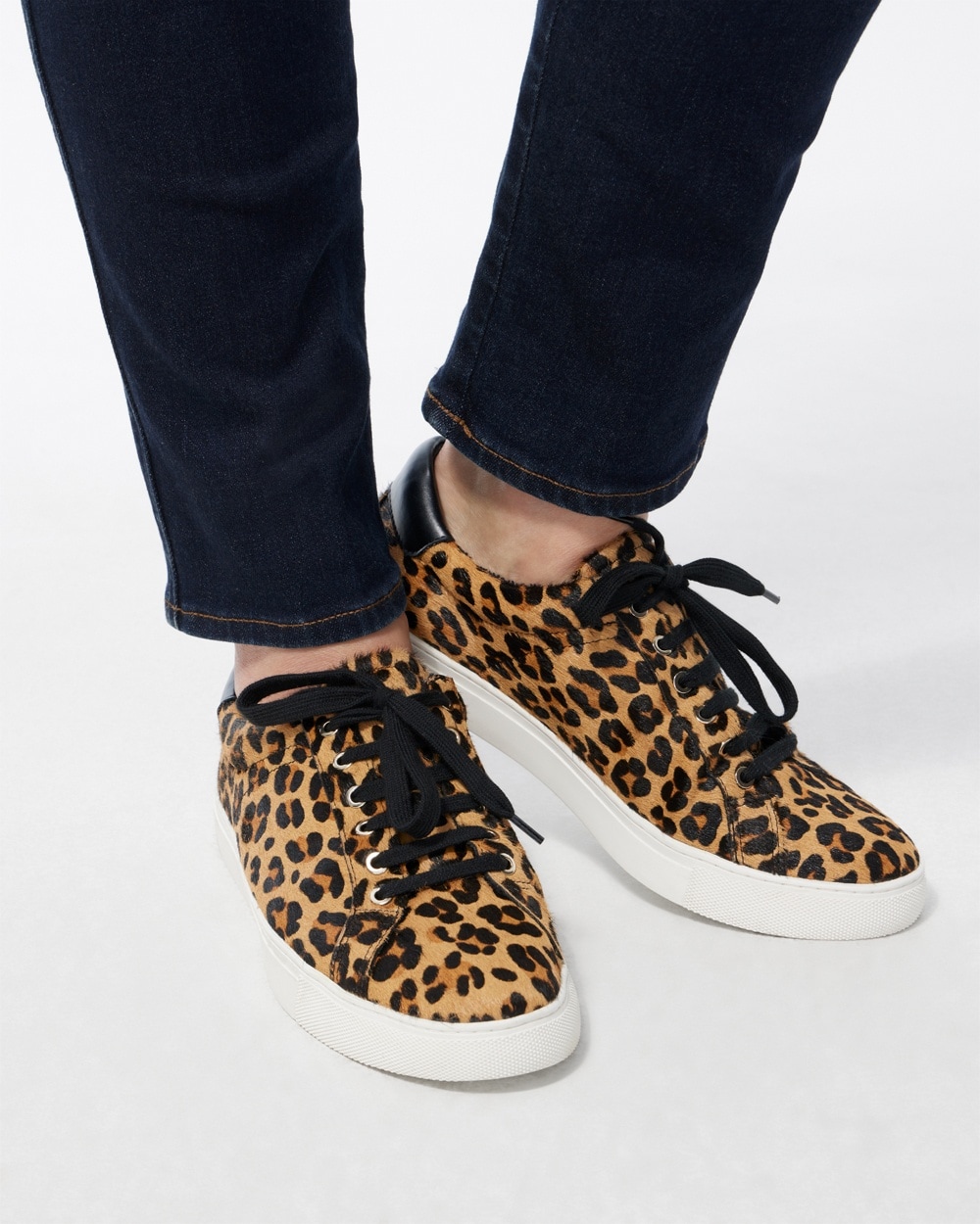 Chico's Ponchos & Ruanas | Animal Print Sneakers Leopard