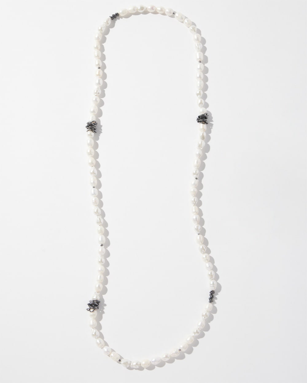 Chico's | Fresh Water Infinite Necklace Pearl