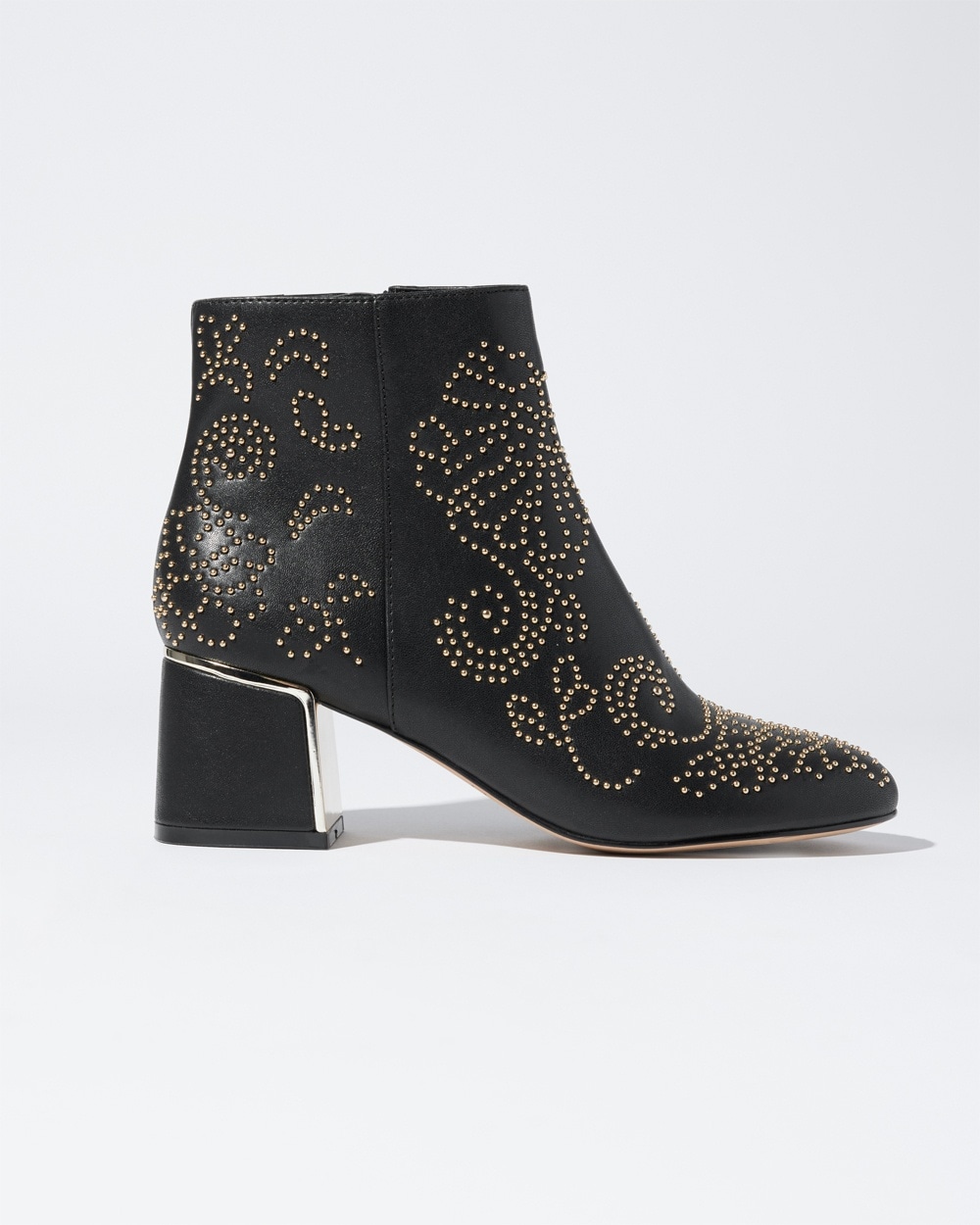 Chico's Ponchos & Ruanas | Embellished Boots Black