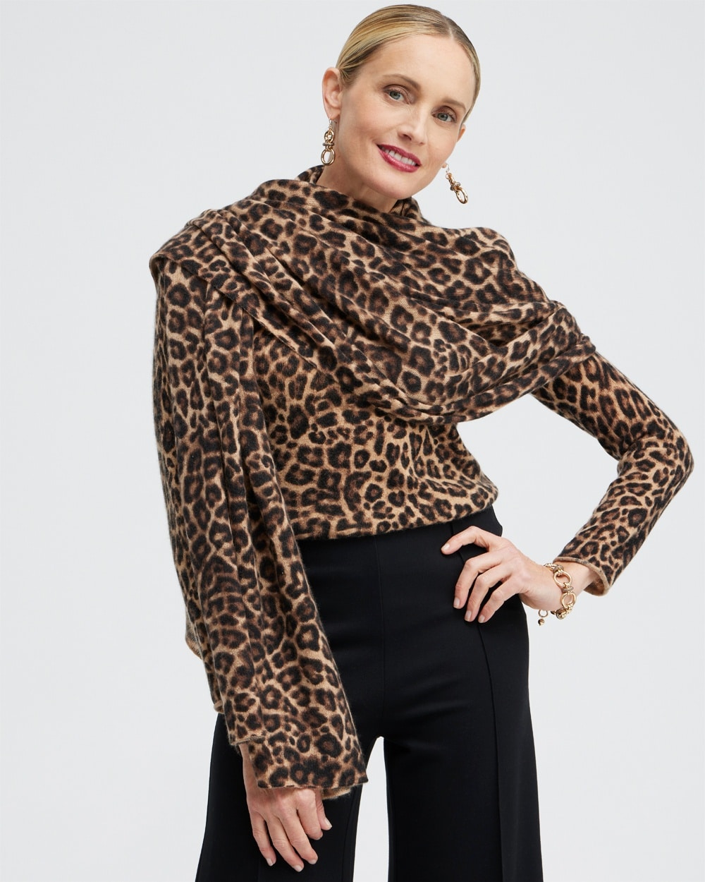 Chico's Best Sellers | Cashmere Wrap Animal Print