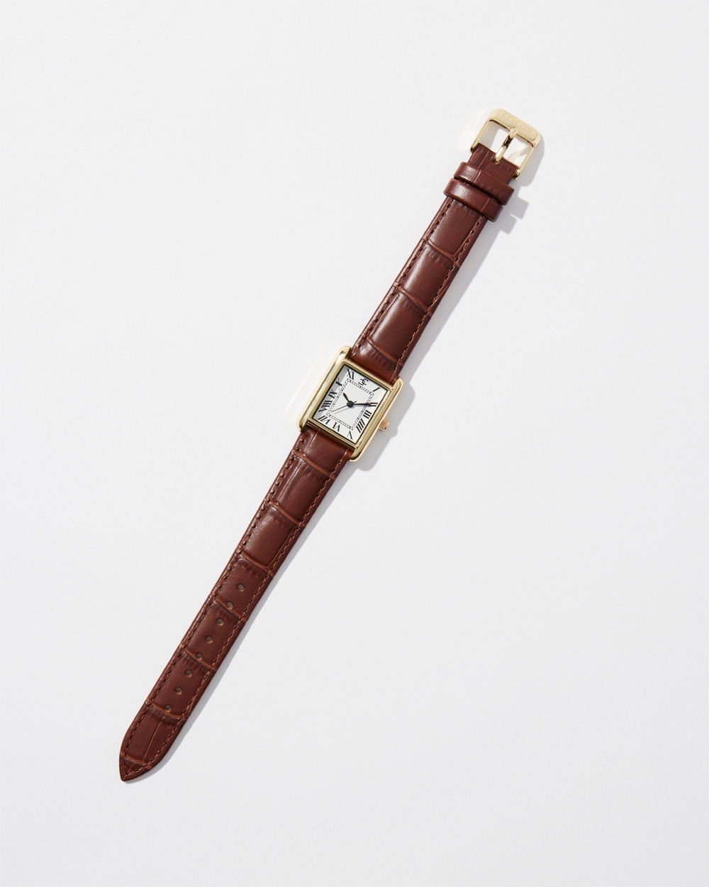 Chico's | Brown Leather Watch Brown/Gold