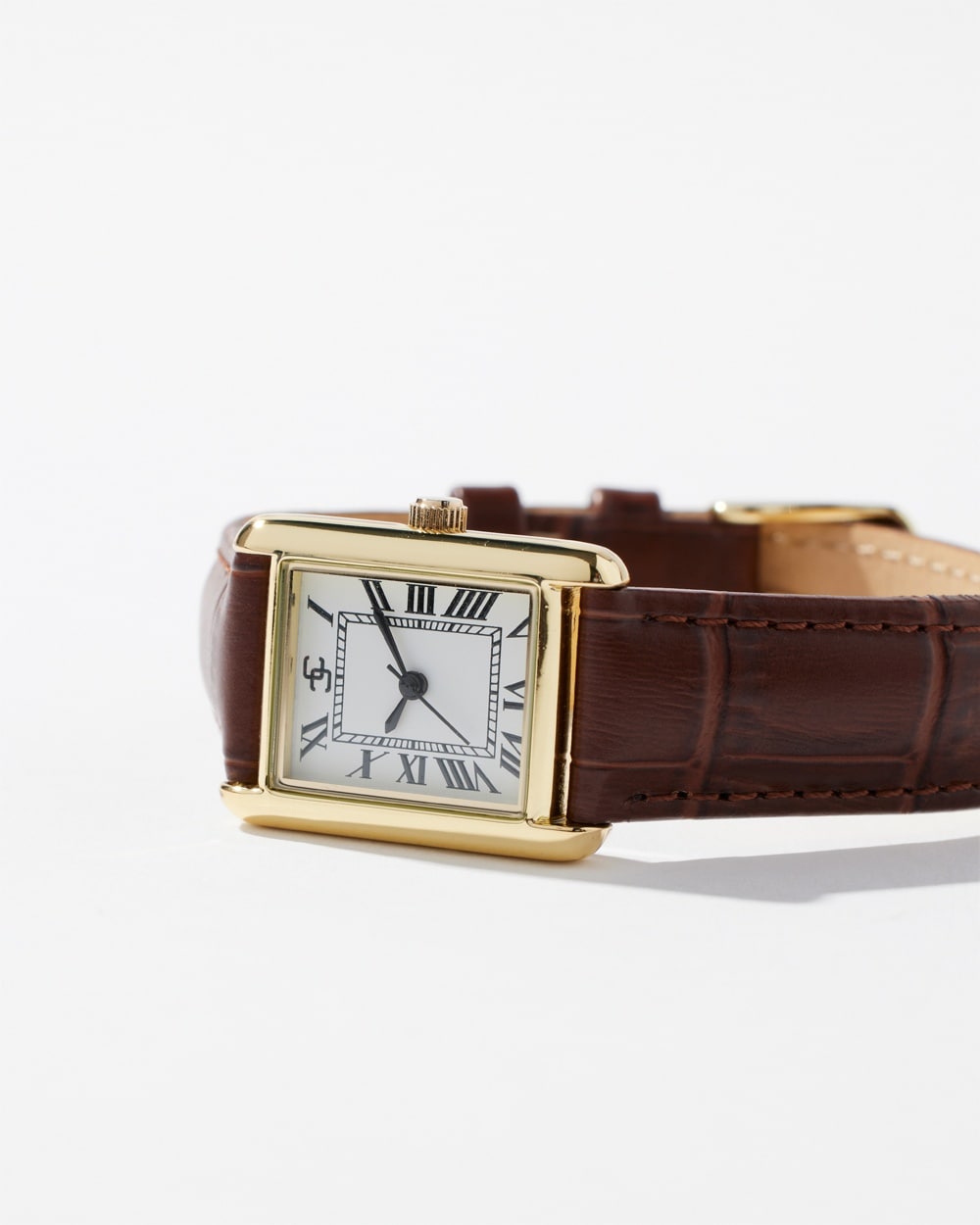 Chico's | Brown Leather Watch Brown/Gold