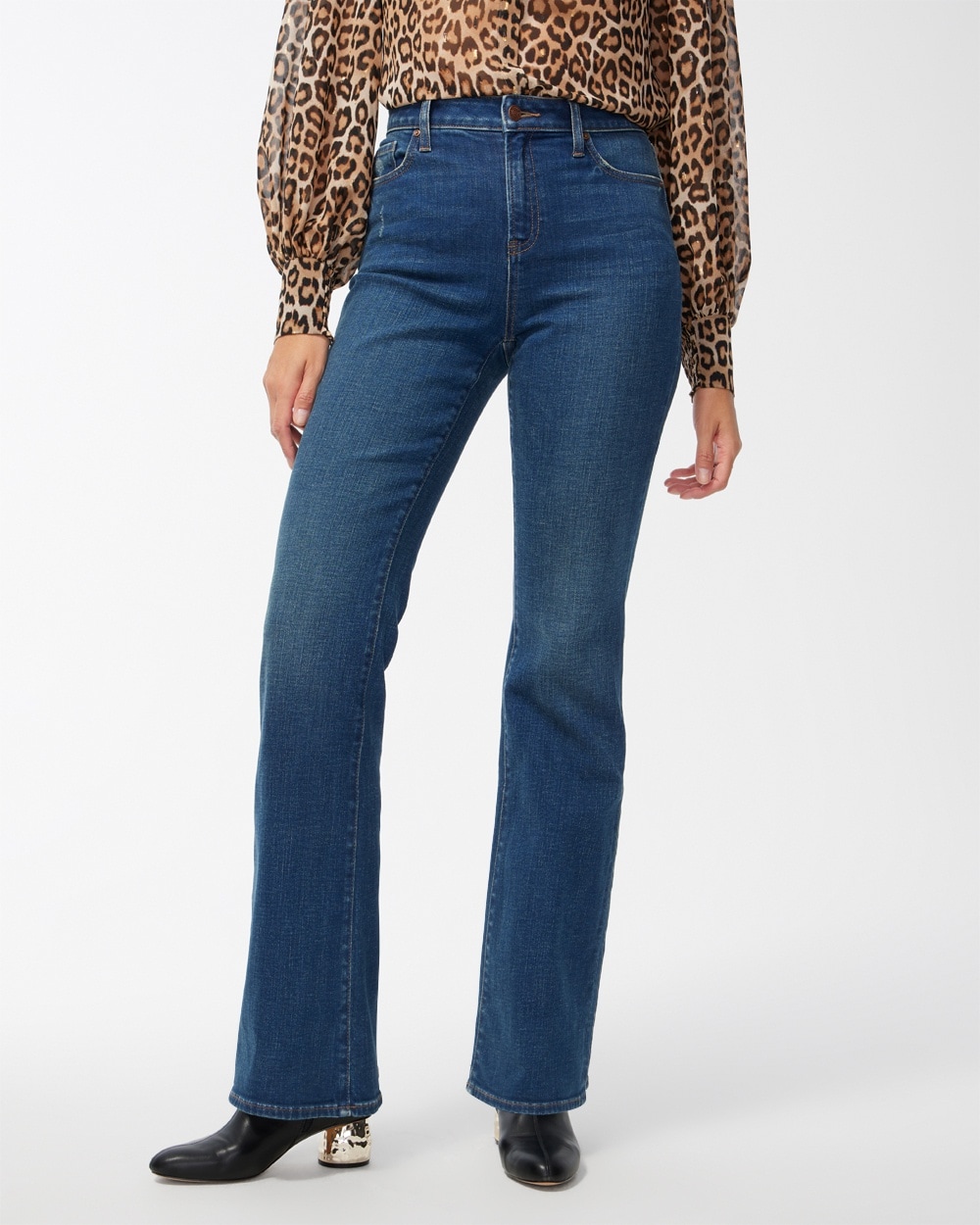 Chico's Jeans & Denim | High Rise Flare Jeans Sequoia Indigo