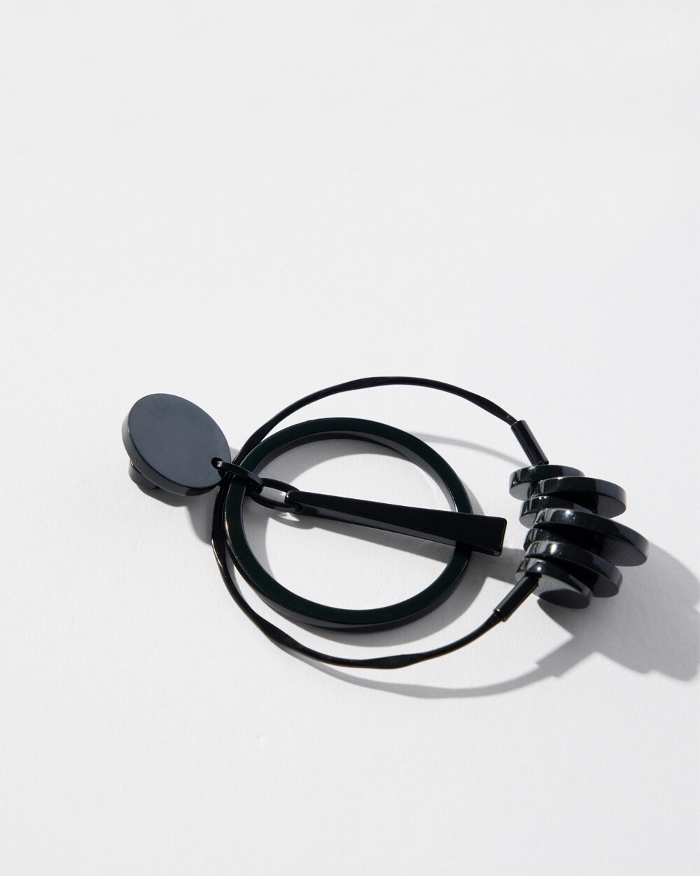 Chico's | Orb Drop Earrings Black