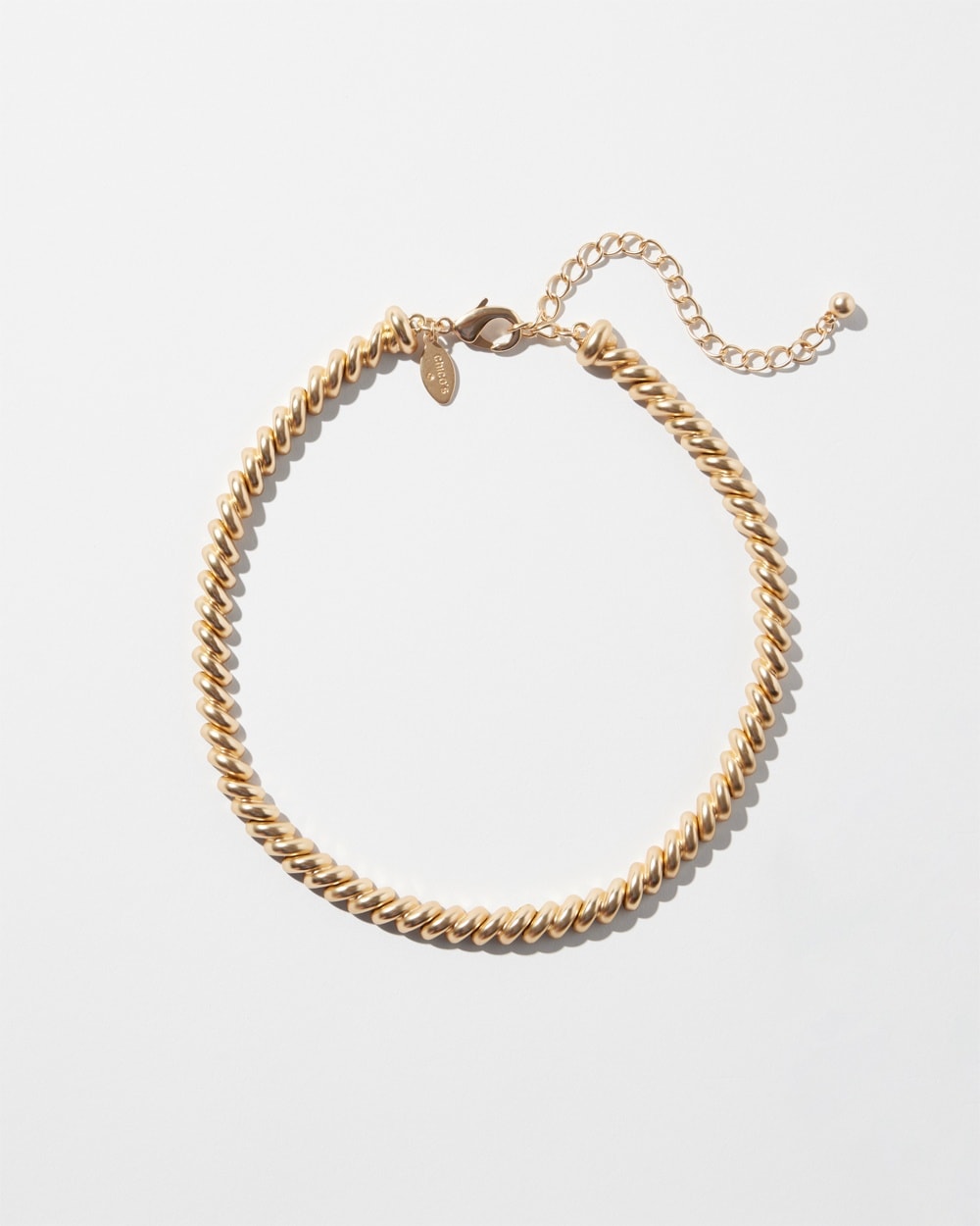 Chico's Necklaces | Tone Twist Collar Necklace Gold