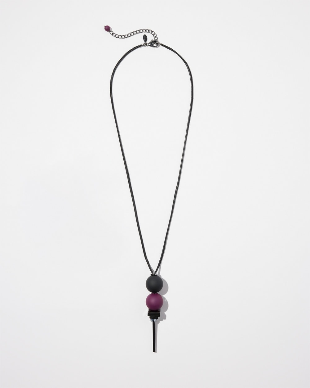 Chico's Best Sellers | Long Pendant Necklace Berry