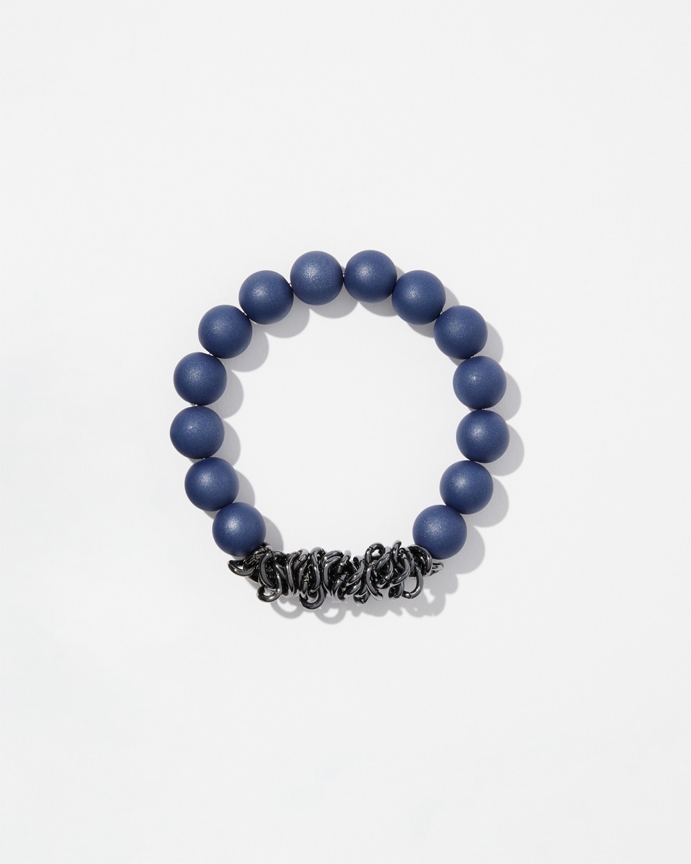 Chico's | Hemetite Hero Stretch Bracelet Berry