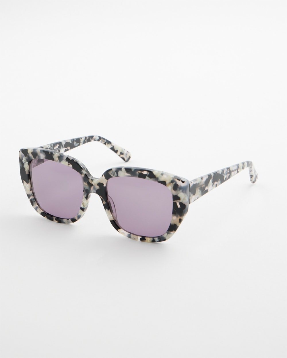 Chico's Hats | Tort Print Sunglasses Gray Tortoise