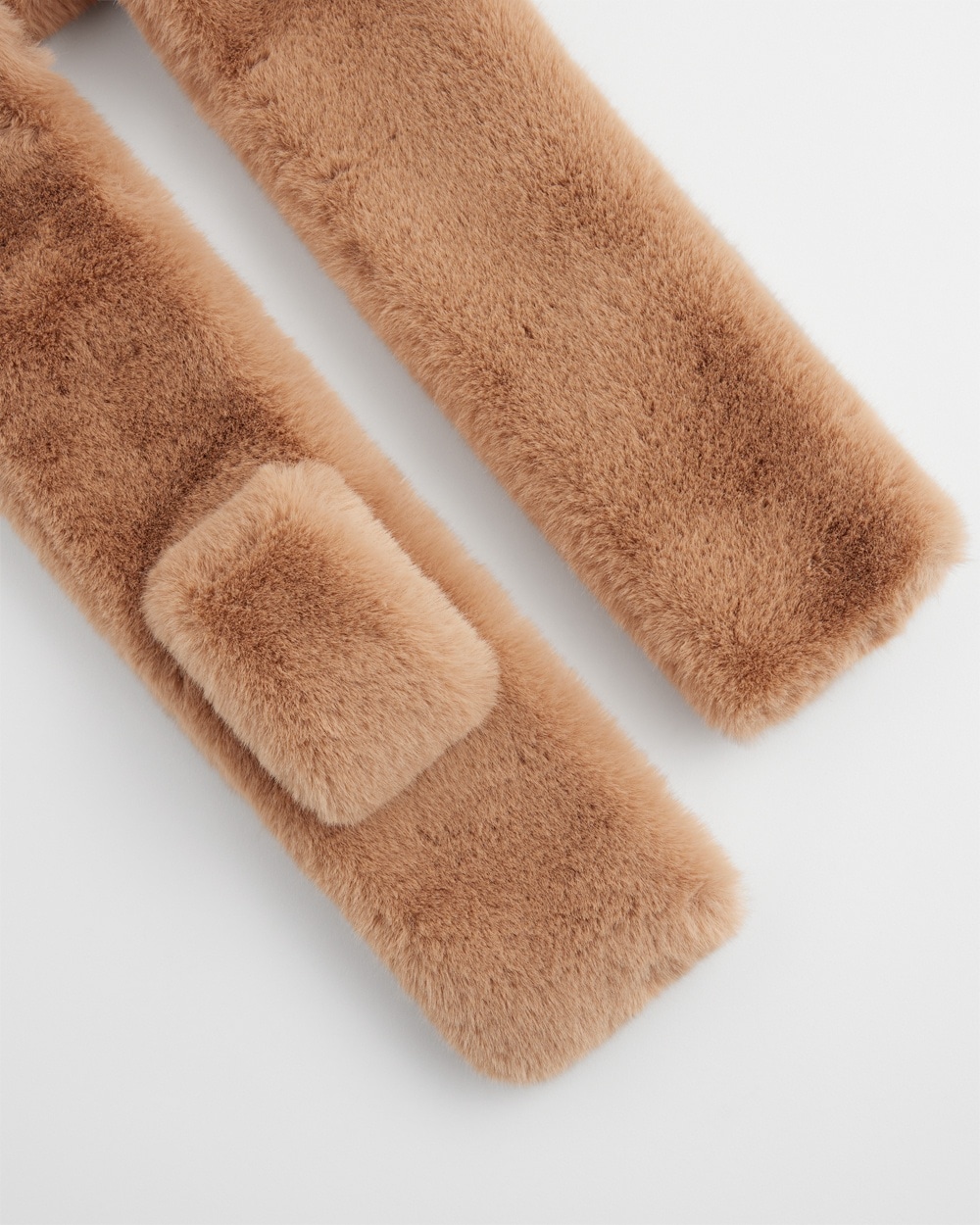 Chico's Bags | Faux Fur Pull Through Scarf Camel