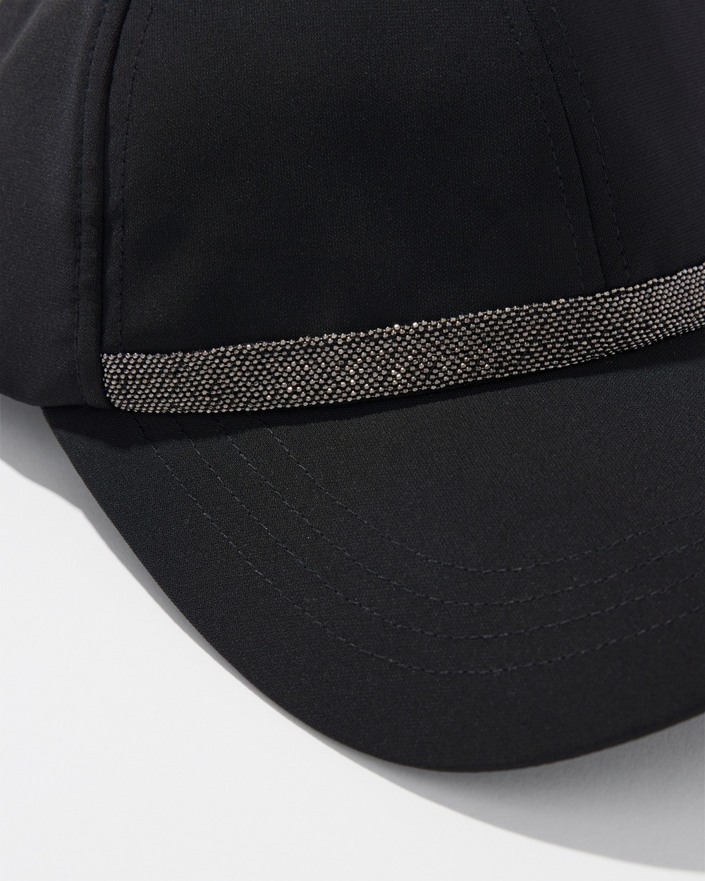 Chico's Shop Now | Neema Embellished Baseball Cap Black