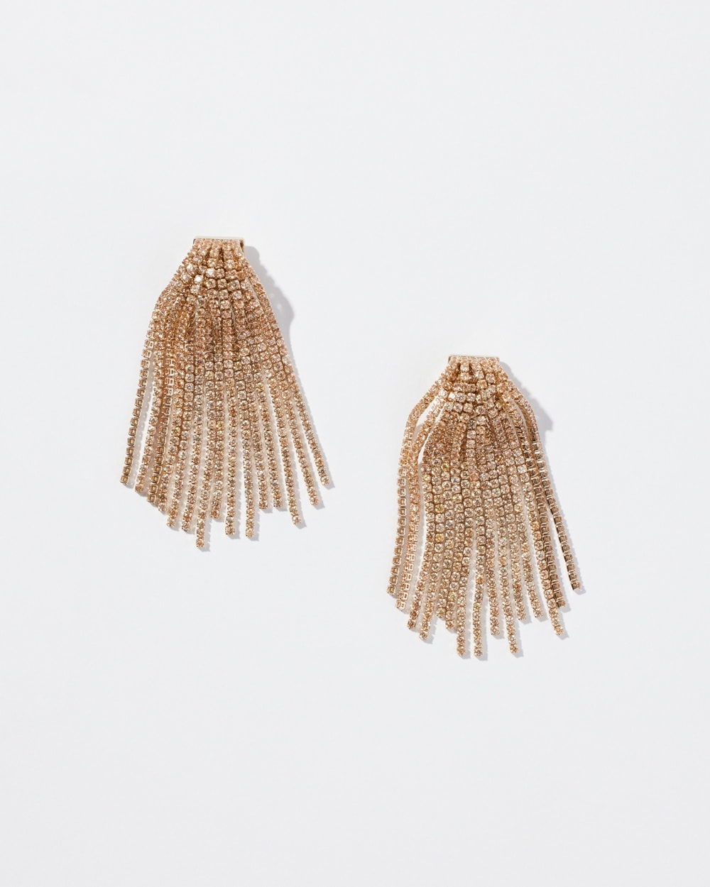 Chico's | Cubic Zirconia Duster Earrings Gold