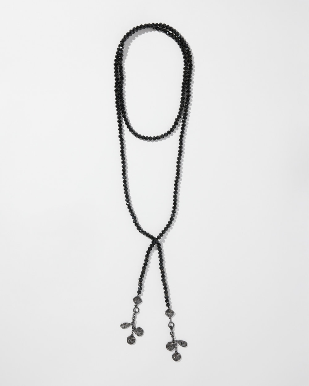 Chico's | Lariat Necklace Black