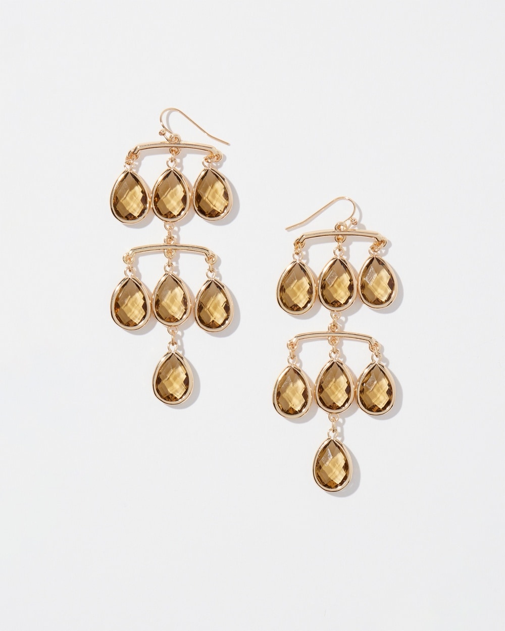 Chico's | Neutral Chandelier Earrings Gold