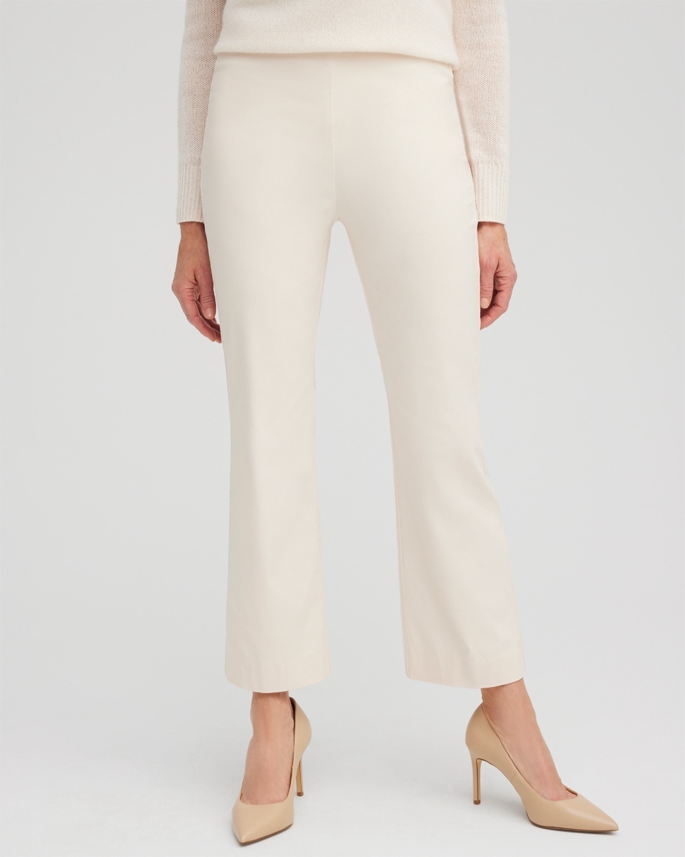 Chico's Pants | Juliet Kick Flare Pants English Cream