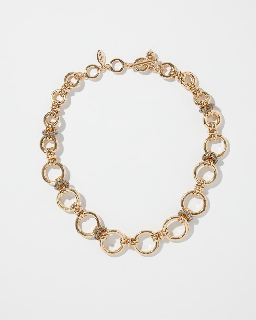 Chico's Necklaces | Tone Links Bib Necklace Gold