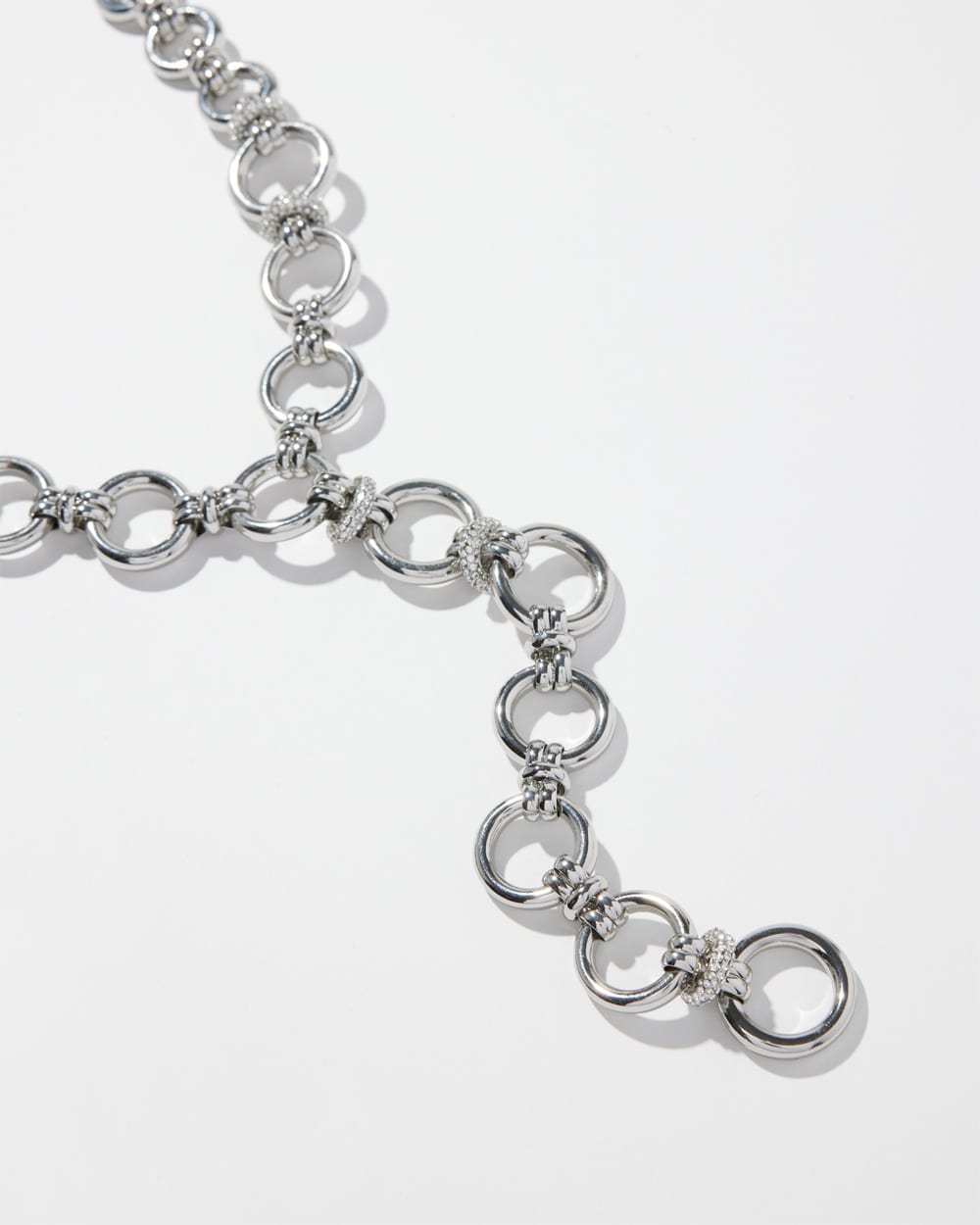 Chico's Necklaces | Tone Links Y-necklace Silver