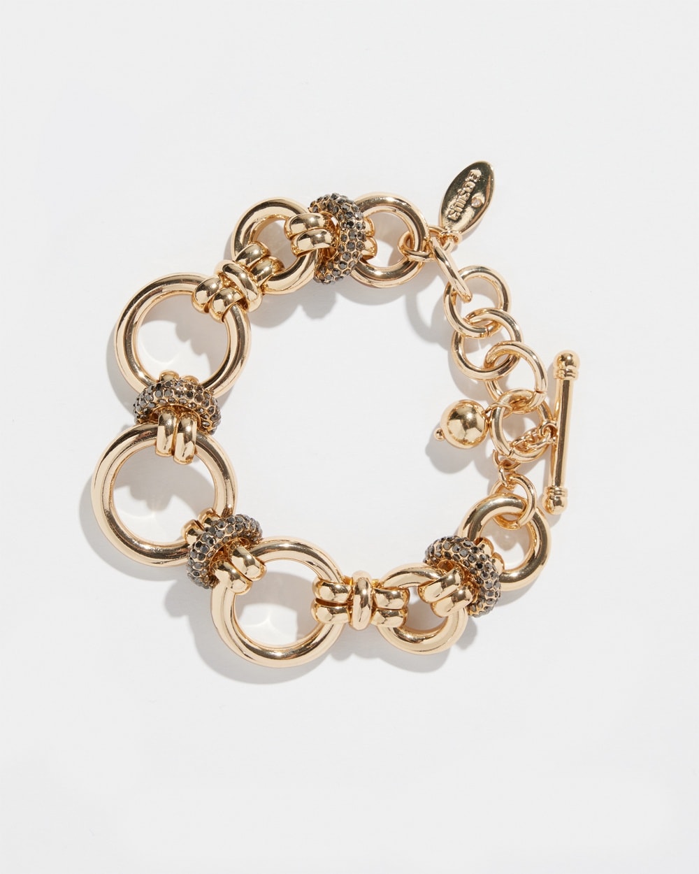 Chico's | Tone Links Bracelet Gold