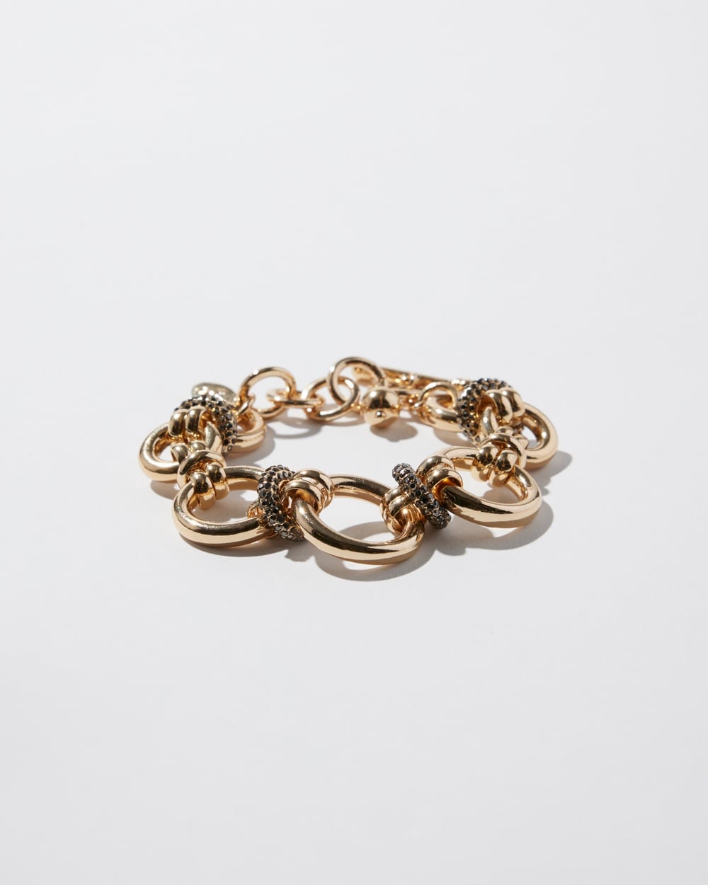 Chico's | Tone Links Bracelet Gold