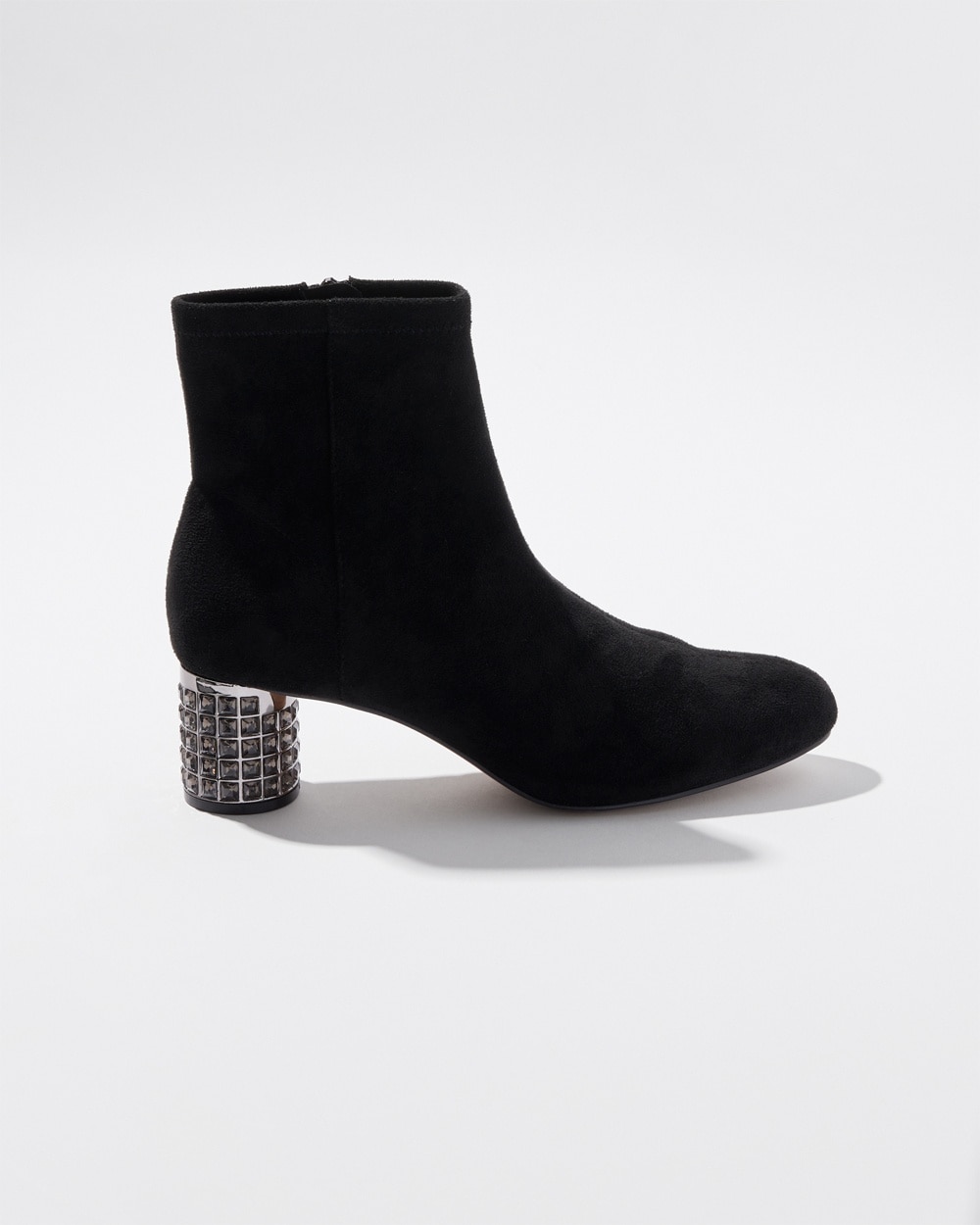 Chico's Ponchos & Ruanas | Vegan Suede Embellished Booties Black