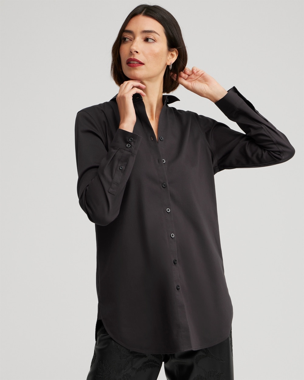 Chico's | No Iron™ Stretch Tunic Black