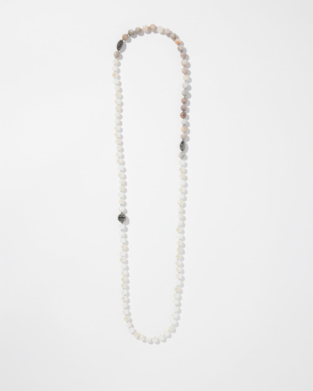 Chico's | Agate Magnetic Infinite Necklace Neutral