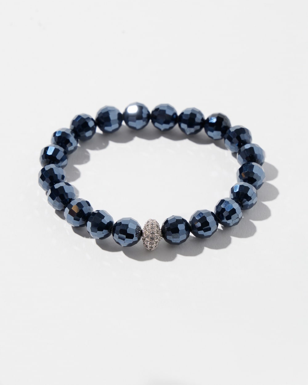 Chico's | Pavu00E9 Fireball Stretch Bracelet Blue