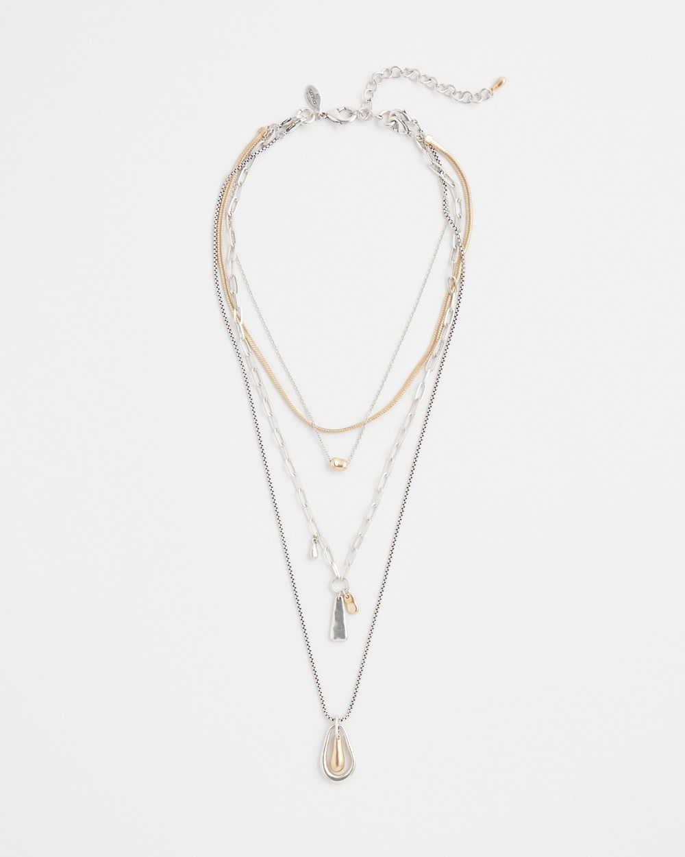 Chico's Necklaces | Convertible Layered Necklace Gold