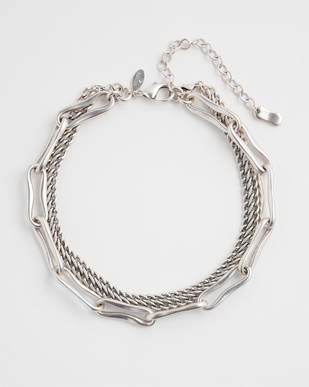 Chico's Necklaces | Tone Collar Necklace Silver