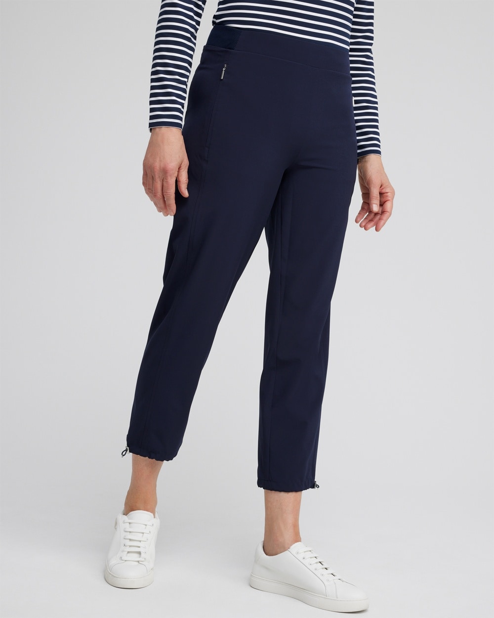 Chico's Pants | Zenergy® UPF Neema Bungee Crops Classic Navy