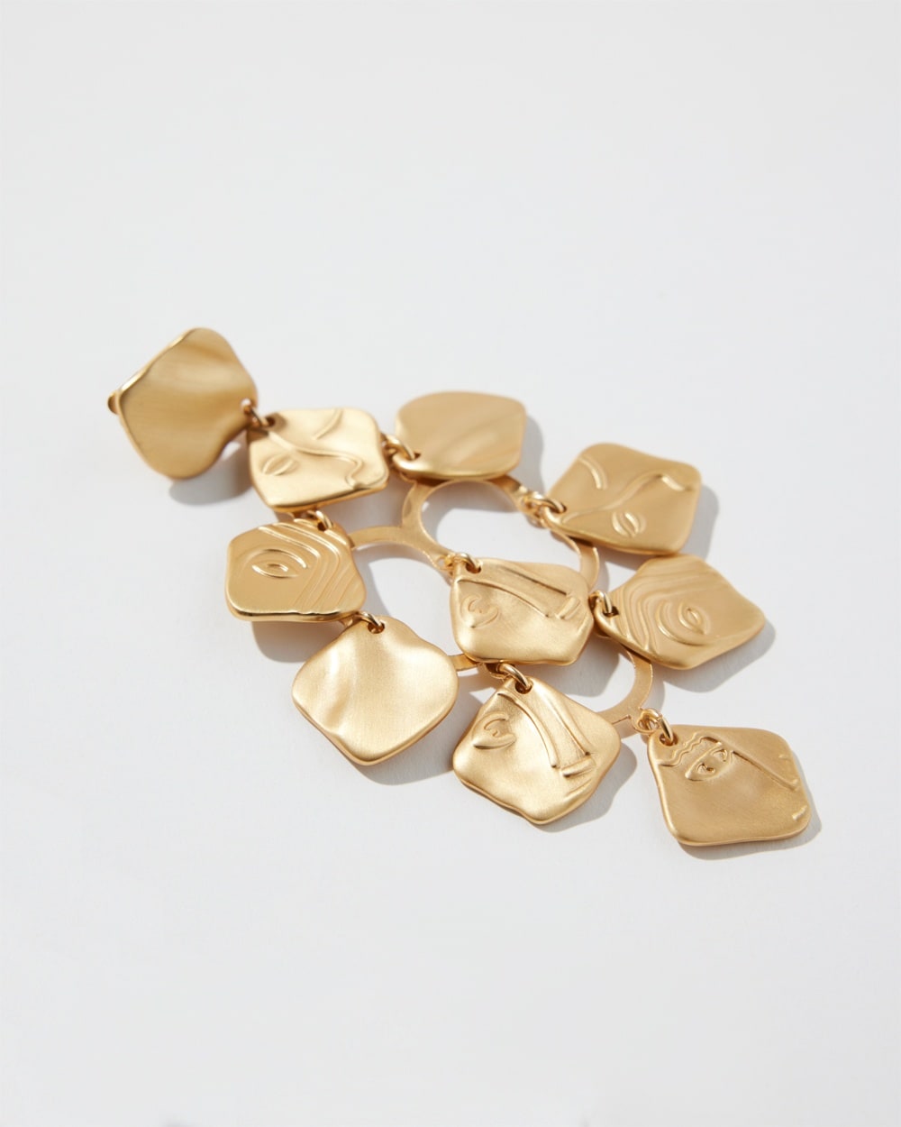 Chico's | Chandelier Clip-on Earrings Gold