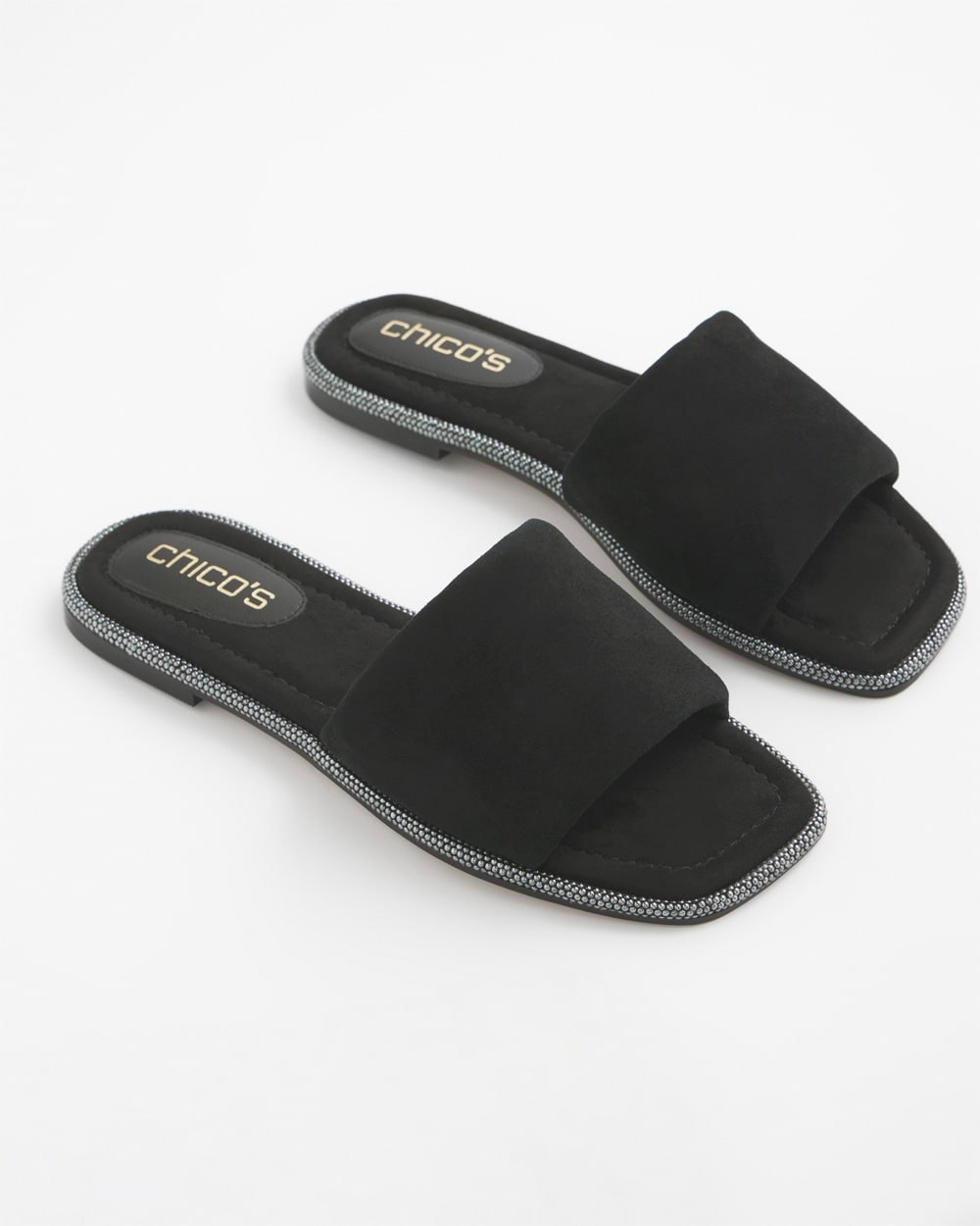 Chico's Ponchos & Ruanas | Suede Slides Black