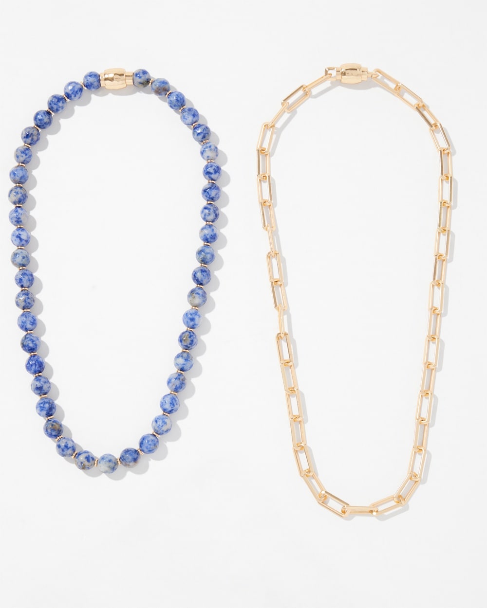 Chico's | MagneticMix Sodalite Necklace Blue