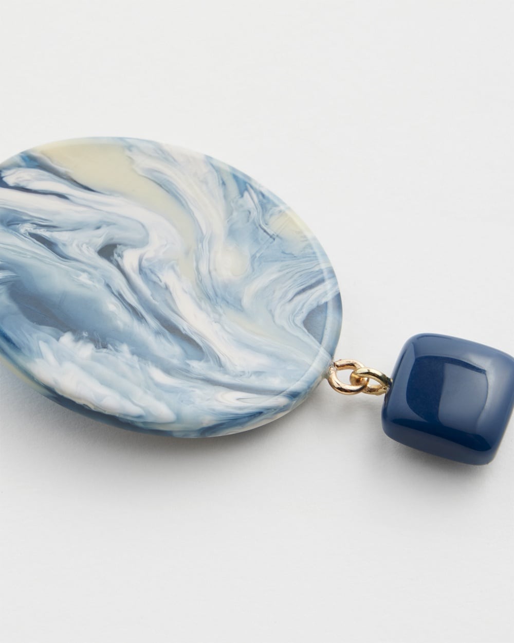 Chico's Online Exclusives | Drop Earrings Blue Tie Dye