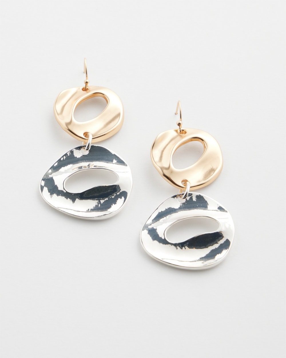 Chico's | Mixed Metal Drop Earrings Mixed Metals