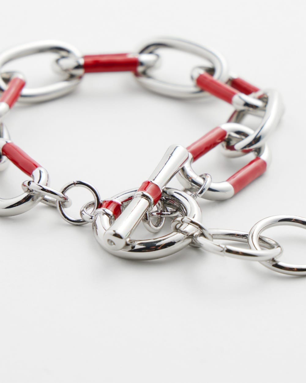 Chico's | Link Bracelet Red