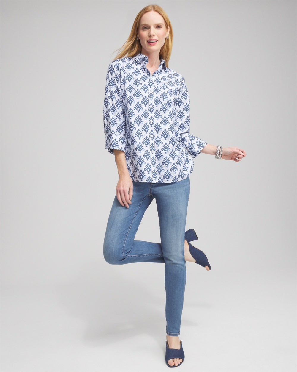 Chico's Jeans & Denim | Pull-on Jeggings Aquaria Indigo