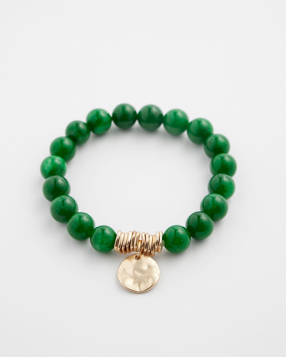 Chico's | Jade Stretch Bracelet Green