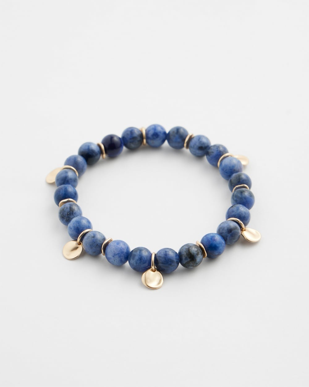 Chico's | Sodalite Stretch Bracelet Navy