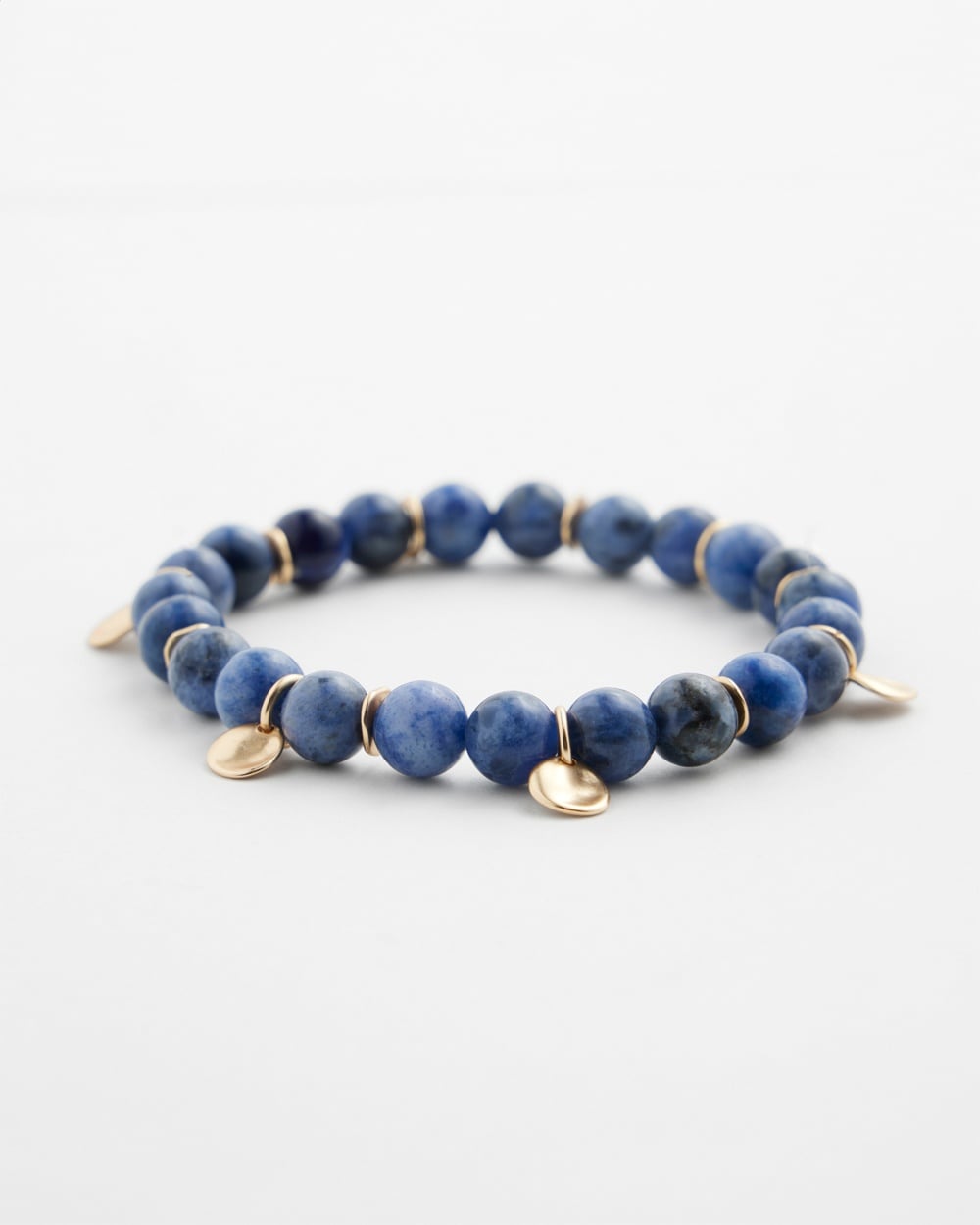 Chico's | Sodalite Stretch Bracelet Navy