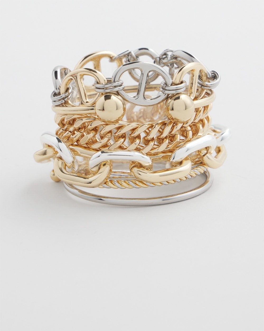 Chico's | Tone Chain Link Bracelet Gold